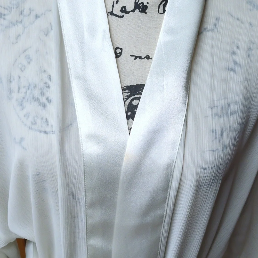 Victoria's Secret Vintage Gold Label Sheer Robe One Size